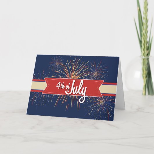 Carte 4 juillet Card#4 (Devant)