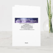 Carte 4 juillet Drapeau et feux d'artifice Ajouter votre (Dos)