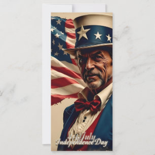 Carte 4 juillet - Esprit d'indépendance