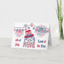 4 juillet Fête de l'Indépendance Aigle américain