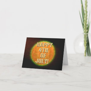 Carte 4 juillet Fireworks 9