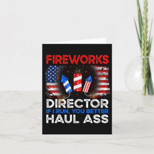 Carte 4 juillet Hommes Feux Directeur Si Je T'Exécute Ru