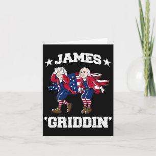 Carte 4 juillet James Madison Griddy James Griddin