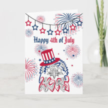 4 juillet Jour de l'Indépendance Aigle Américain