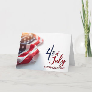 Carte 4 juillet Jour de l'Indépendance Création patrioti