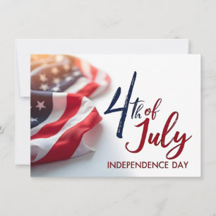 Carte 4 juillet Jour de l'Indépendance Création patrioti