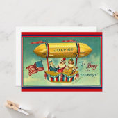 Carte 4 juillet - Le jour que nous célébrons (Devant/Arrière en situation)