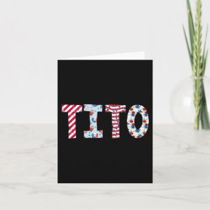 Carte 4 juillet Patriotique Tito Fête de l'Indépendance