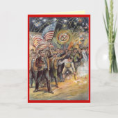 Carte 4 juillet vintage (Devant)