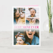 Carte 4 Photo Fête des mères (Devant)