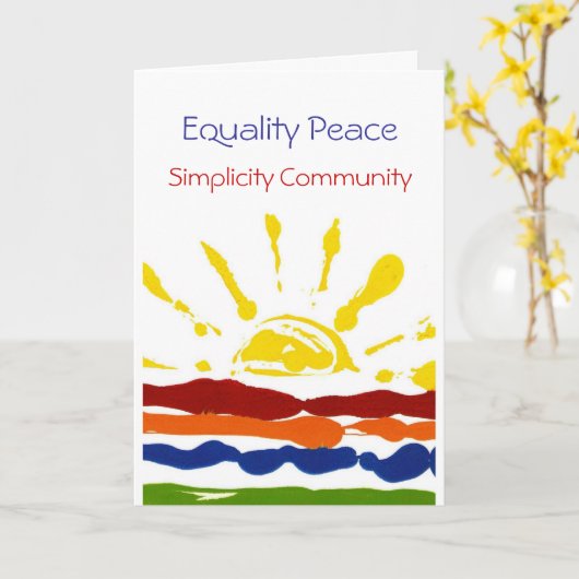 Carte 4 testimonies (Fleur jaune)