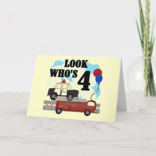 Carte 4ème anniversaire de héros quotidiens