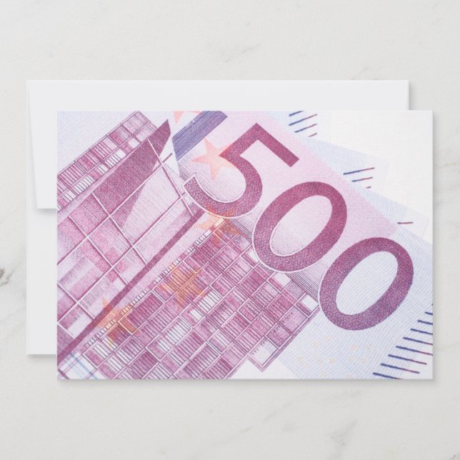 Carte 500 Euros (Devant)