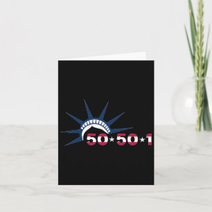 Carte 50501 Mouvement De Protestation Statue De La Liber