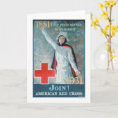 Carte 50 années de service (US00304) (Fleur jaune)