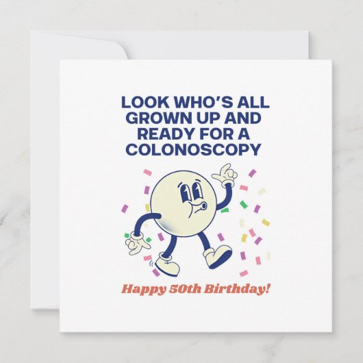 Carte 50e anniversaire (Devant)