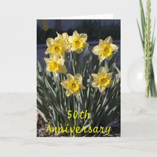 Carte 50e anniversaire (Devant)