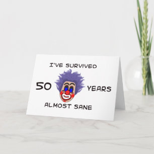 Carte 50e anniversaire