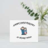 Carte 50e ANNIVERSAIRE (Debout devant)