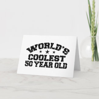 Carte 50e anniversaire