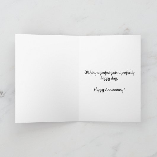 Carte 50e anniversaire 13 photo Collage noir et blanc (Intérieur)