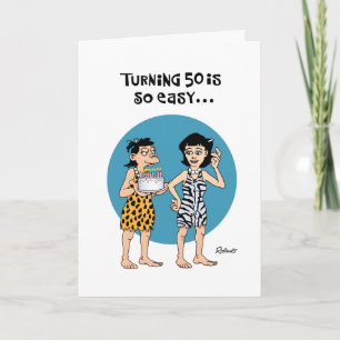 Carte 50e anniversaire de Cheeky