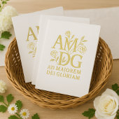 Carte 50e anniversaire de l'ordination sacerdotale – AMD