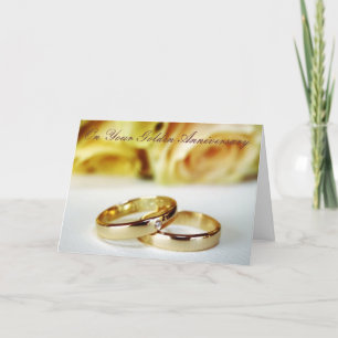 Carte 50e anniversaire de mariage