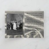 Carte 50e anniversaire de mariage doré moderne (Intérieur)