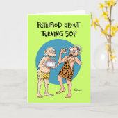 Carte 50e anniversaire de son fils (Fleur jaune)