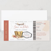 Carte 50e anniversaire Destination Surprise (Devant / Derrière)