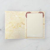 Carte 50e anniversaire d'or (Intérieur)