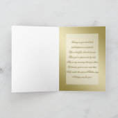 Carte 50e anniversaire du Mariage de l'or (Intérieur)