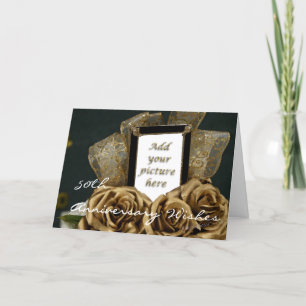 Carte 50e anniversaire du Mariage personnaliser-carte