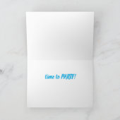 Carte **50e ANNIVERSAIRE** EST UNE RAISON "DE FÊTER" (Intérieur)