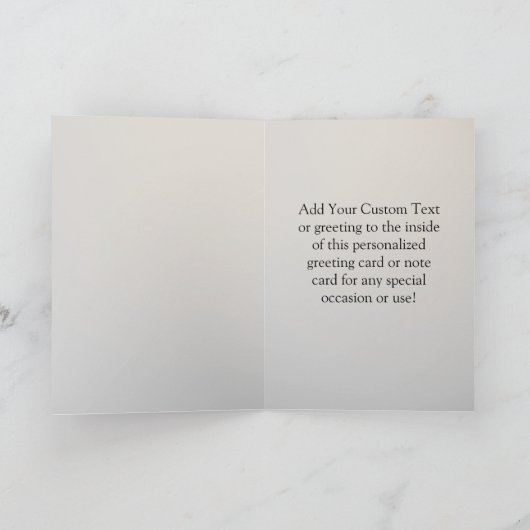 Carte 50e anniversaire | Script Gold (Intérieur)