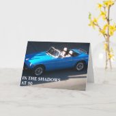 Carte ***50e ANNIVERSAIRE*** SHINE BABY SHINE (Fleur jaune)