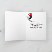 Carte 50e anniversaire sous les projecteurs sur scène (Intérieur)