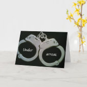 CARTE 50E ARRÊT POUR "AVOIR L'AIR BIEN" (Fleur jaune)