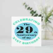 Carte 50e Humour d'anniversaire (Debout devant)