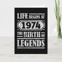 51 Ans 1974 Naissance De La Légende 51E Anniversai
