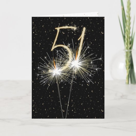 Carte 51e anniversaire du mariage (Devant)