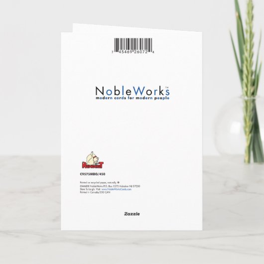 Carte 55 En Celsius - Anniversaire (Dos)