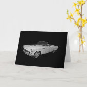 Carte 55 T Oiseau (Fleur jaune)