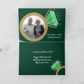 Carte 55e anniversaire Boucle d'or émeraude maintenant p (Intérieur)