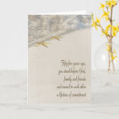 Carte 55e anniversaire de Starfish (Fleur jaune)