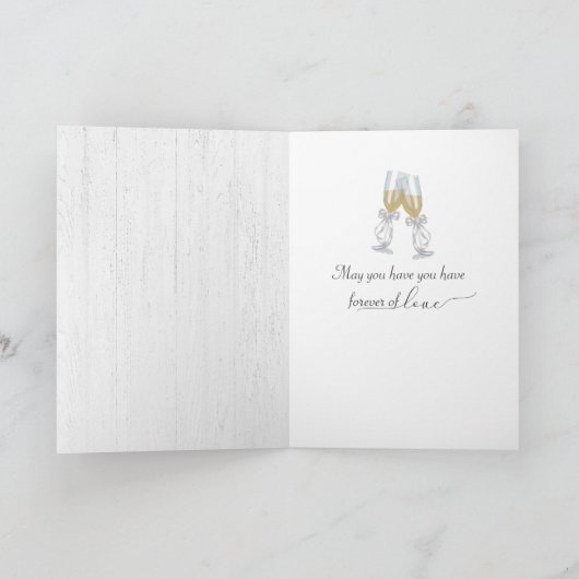 Carte 55e Anniversaire Sur Birch Scroll With Ivy (Intérieur)