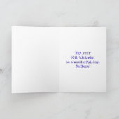 Carte 56e anniversaire - Amusant, Graffiti urbain inspir (Intérieur)