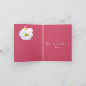 Carte 57e anniversaire du Mariage Polyanthus coloré (Intérieur)