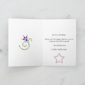 Carte 57ème anniversaire pour quelqu'un Fabulous (Intérieur)